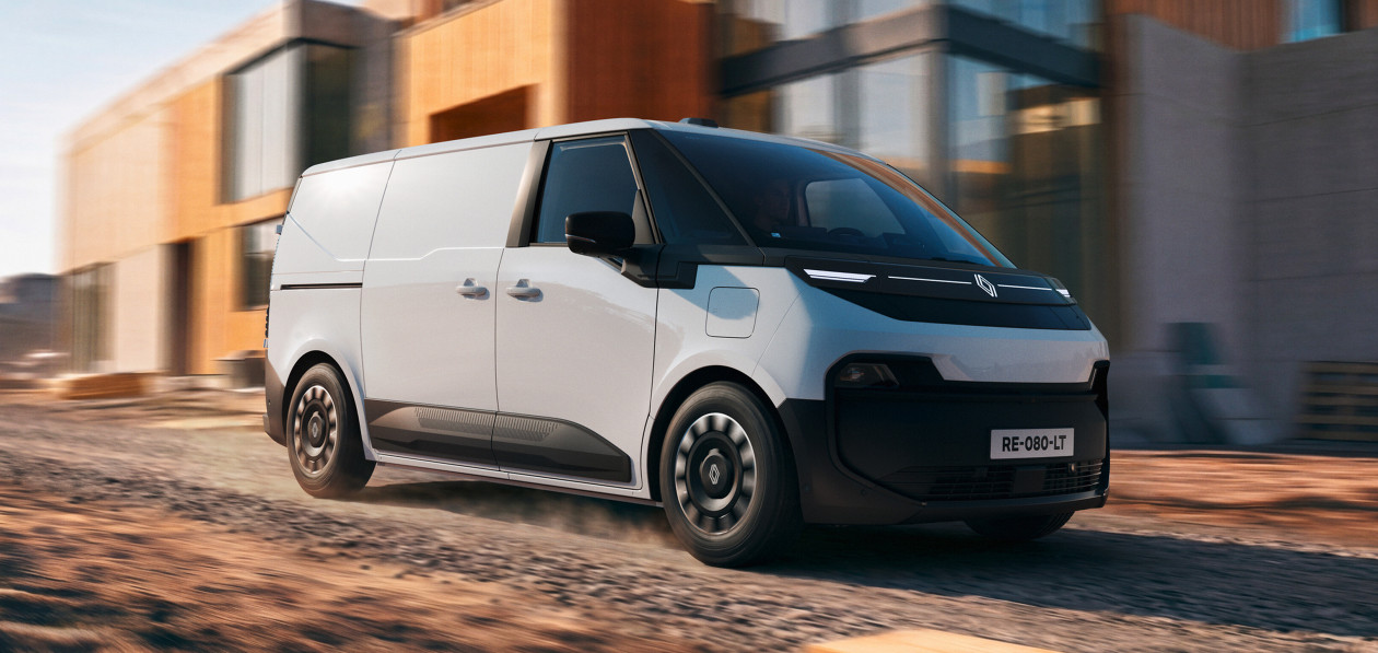 Renault представила электрический фургон Trafic Van E-Tech