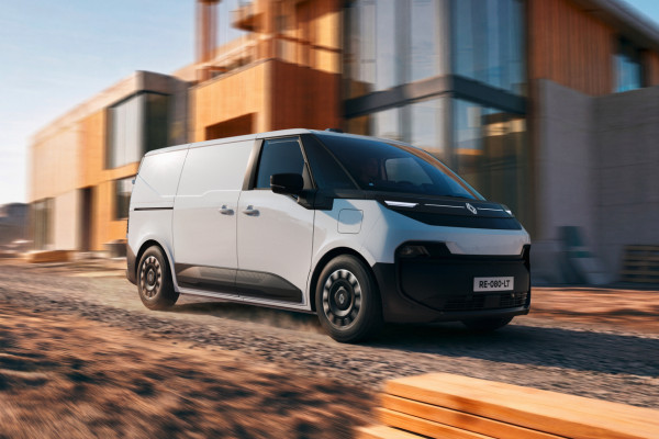 Renault представила электрический фургон Trafic Van E-Tech