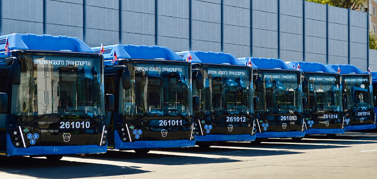 ЛИАЗ поставил в Сочи 20 газомоторных автобусов