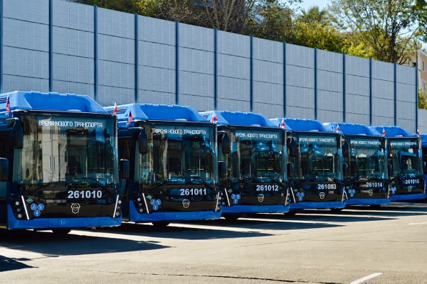 ЛИАЗ поставил в Сочи 20 газомоторных автобусов