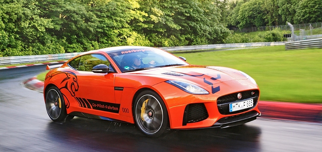 Новый Jaguar F-Type SVR можно будет испытать на Нюрбургринге