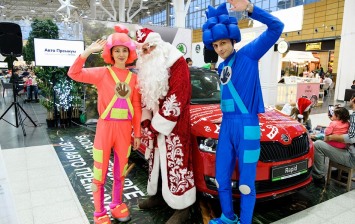 «Авто Премиум» «зафиксировал» прибытие Деда Мороза в Петербург