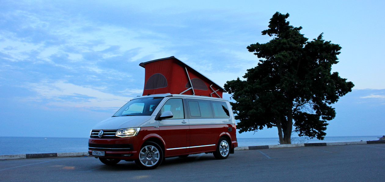 Тест-драйв Volkswagen California. Часть 2: Жизнь в кемпингах Крыма