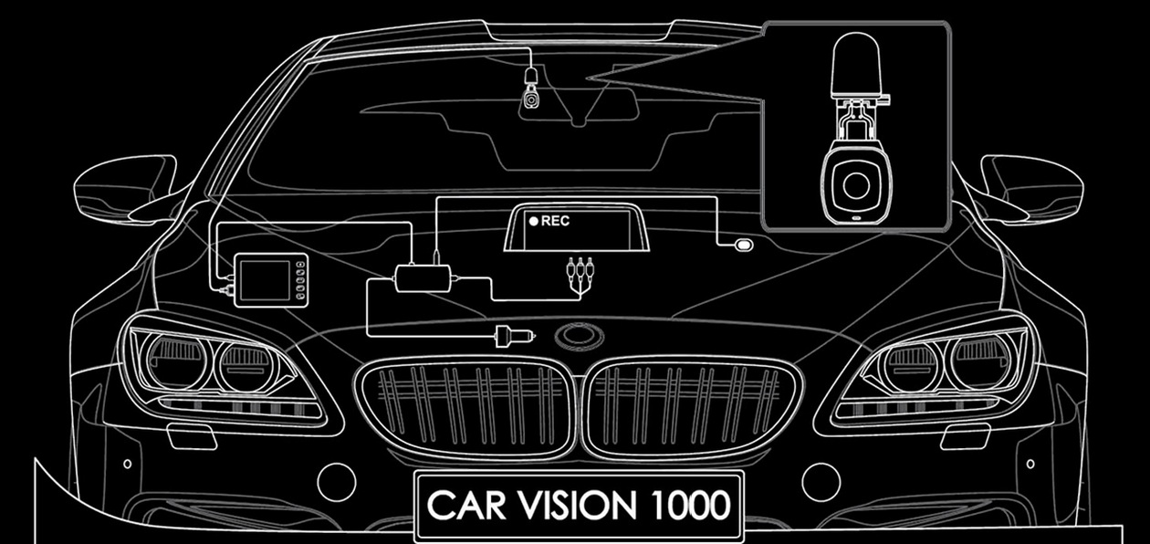 Тест видеорегистратора Axiom Car Vision 1000: части целого