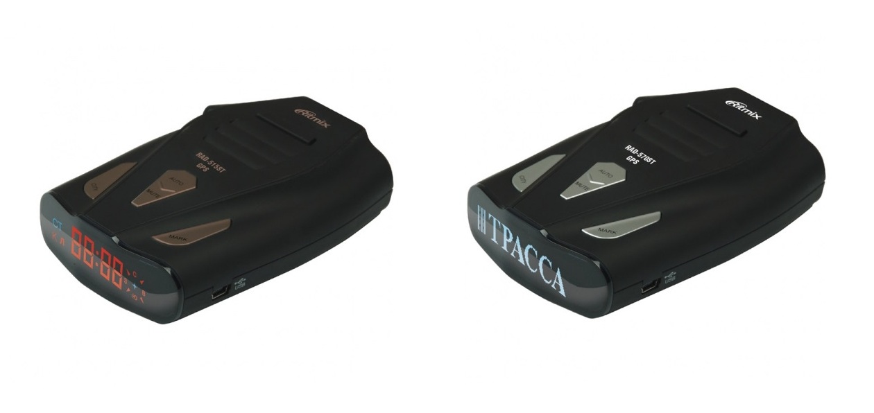 Ritmix представил новые радар-детекторы RAD-515ST GPS и RAD-570ST GPS