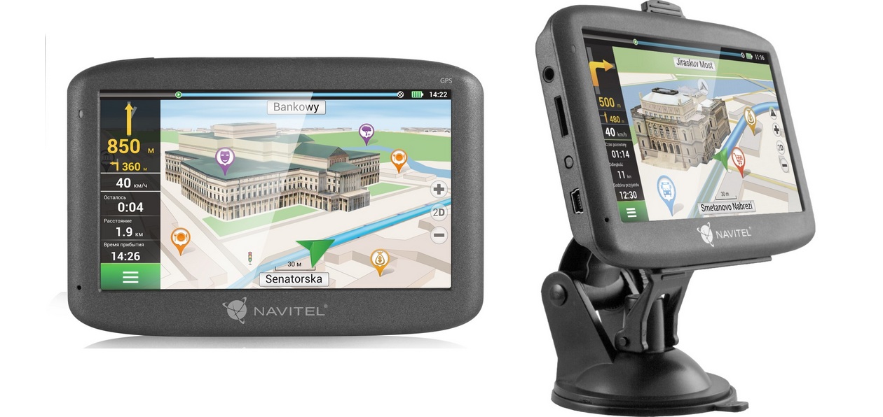Navitel представил новую модель автомобильного навигатора E500 с расширенным пакетом карт