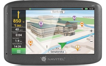Navitel представил новую модель автомобильного навигатора E500 с расширенным пакетом карт
