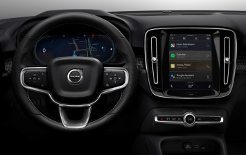 Электрический Volvo XC40 получит новую мультимедиа-систему от Google
