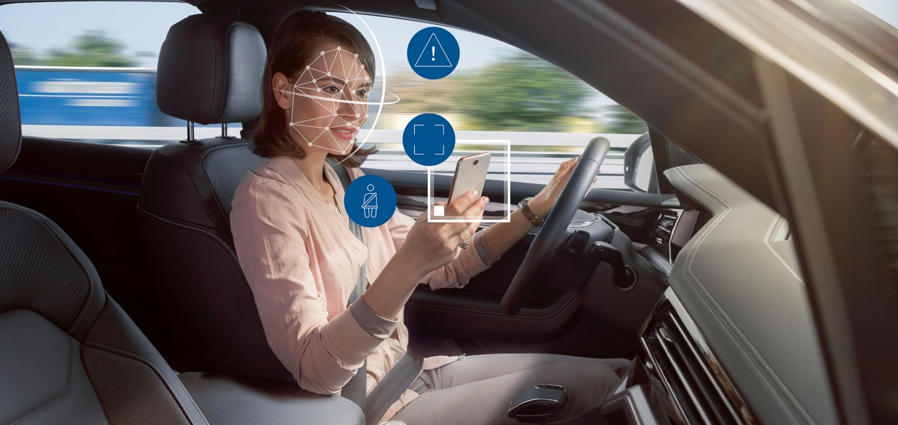 Bosch научит автомобили следить за состоянием водителя и пассажиров