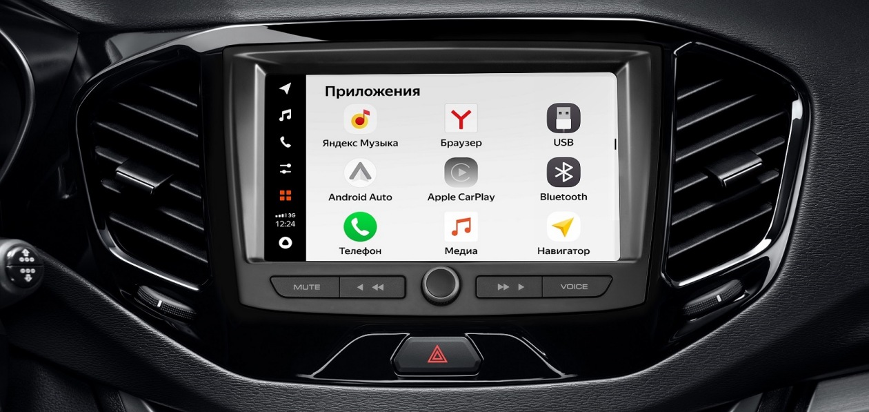 Автомобили Lada получат новую мультимедийную систему