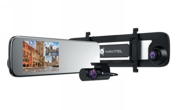 Navitel выпустил на рынок зеркало-регистратор с двумя камерами и антирадаром