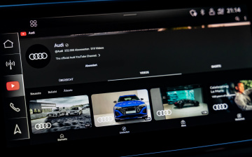 В автомобилях Audi появится YouTube