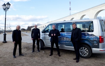 «Терем-Квартет» съездил на концерт на новом Volkswagen Multivan