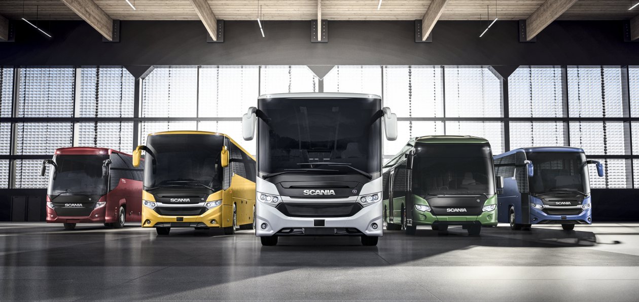 Scania представила новые экологичные автобусы