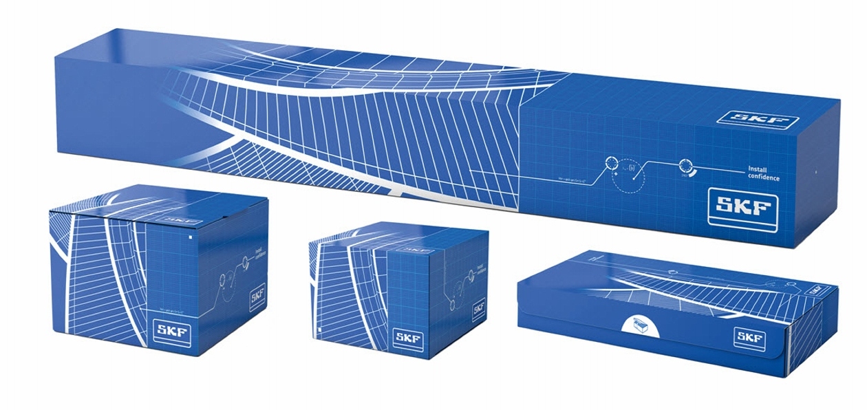 SKF представил новый дизайн упаковки для запчастей