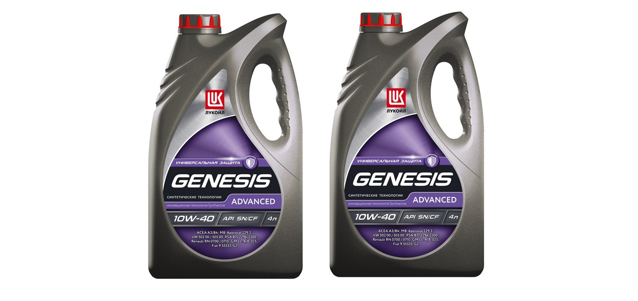 Лукойл выводит на рынок масло Genesis Advanced 10W-40