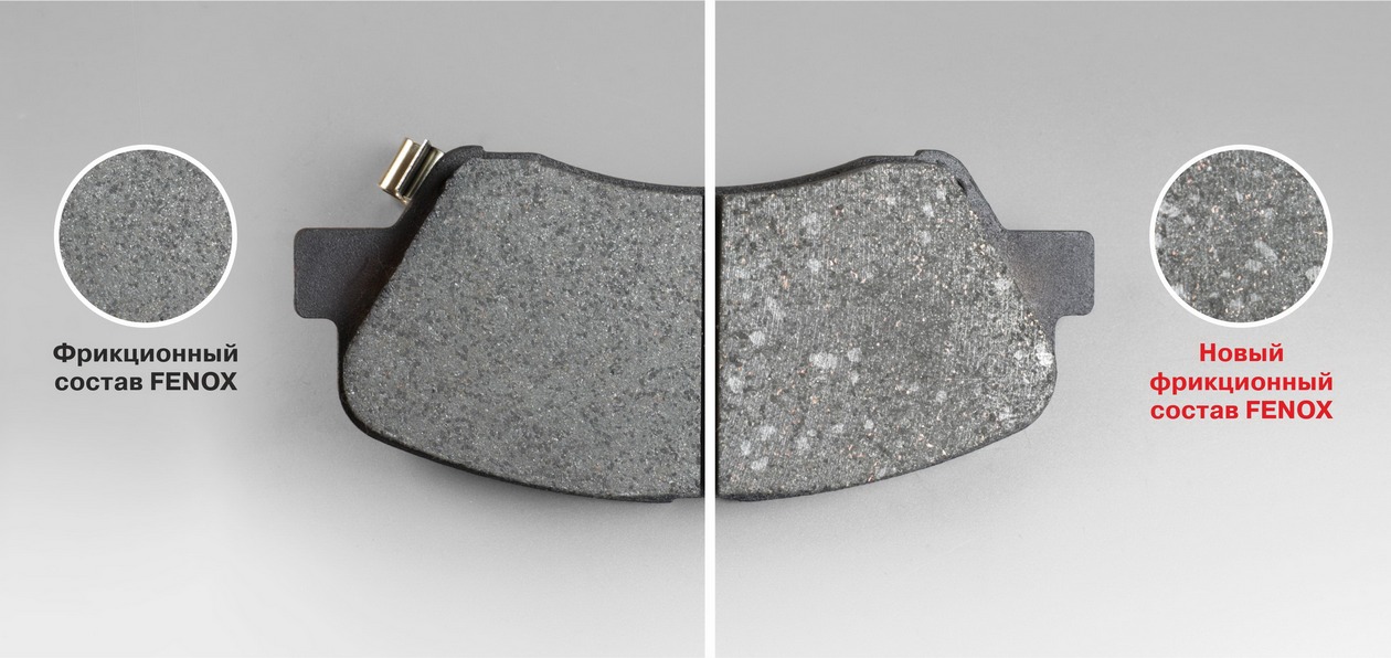 Fenox улучшил тормозные колодки