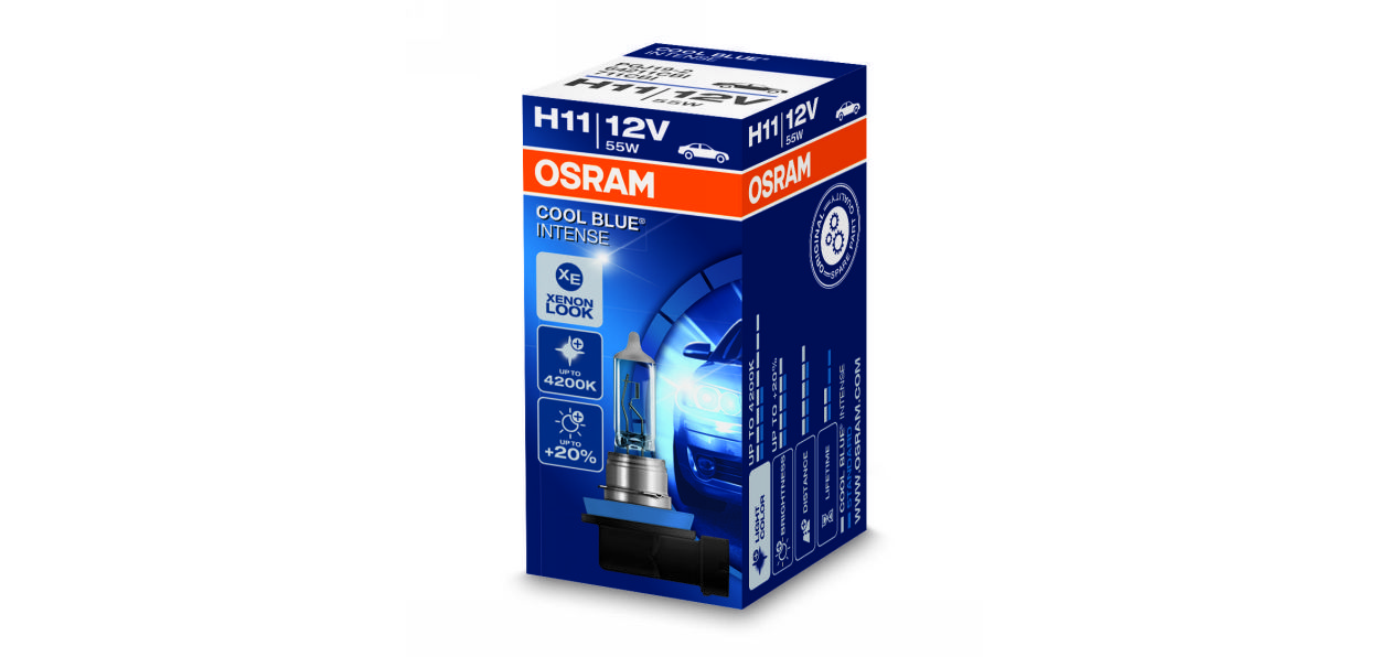 Osram расширил линейку ламп Cool Blue Intense