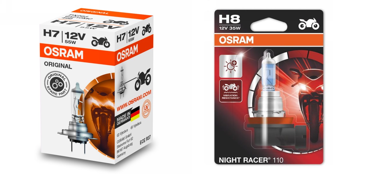 Osram выпустил новые мотоциклетные лампы