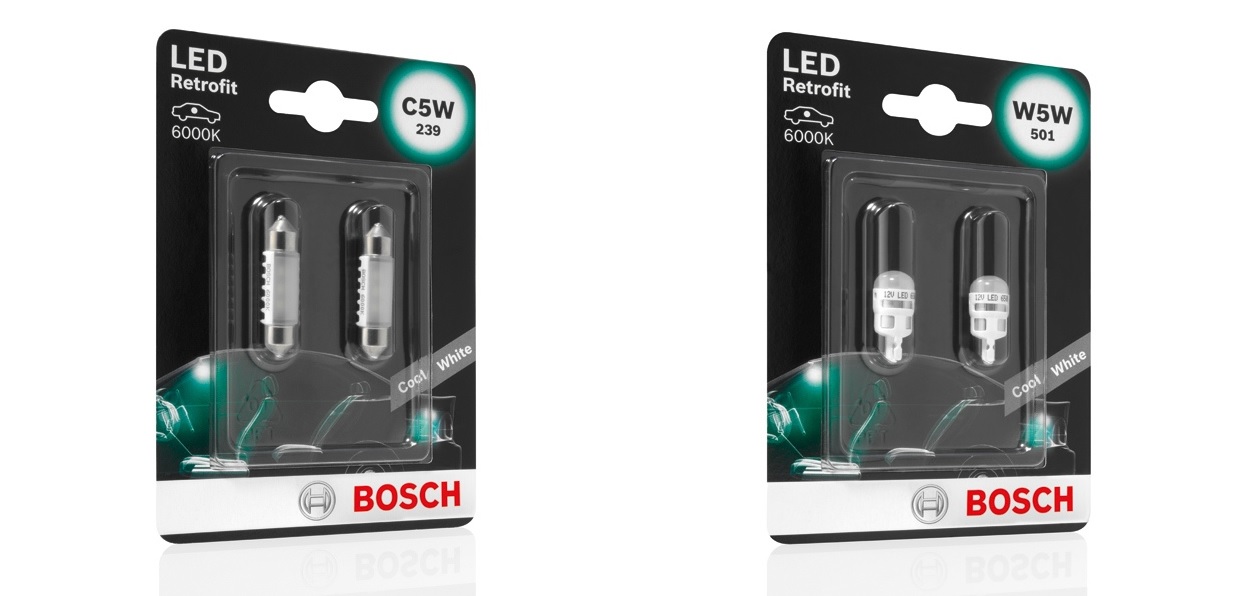 Bosch представил новые автомобильные лампы