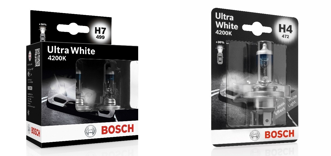 Bosch выпустил новые галогенные лампы