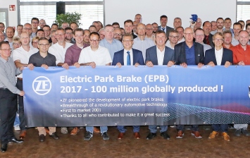 ZF выпустил 100-миллионный электрический «ручник»