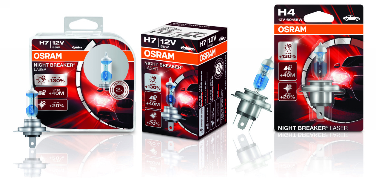 Osram отмечает 10-летие ламп Night Breaker
