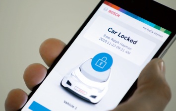 Bosch превратил смартфон в ключ от автомобиля