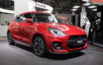 «Заряженный» Suzuki Swift получит подвеску от Tenneco