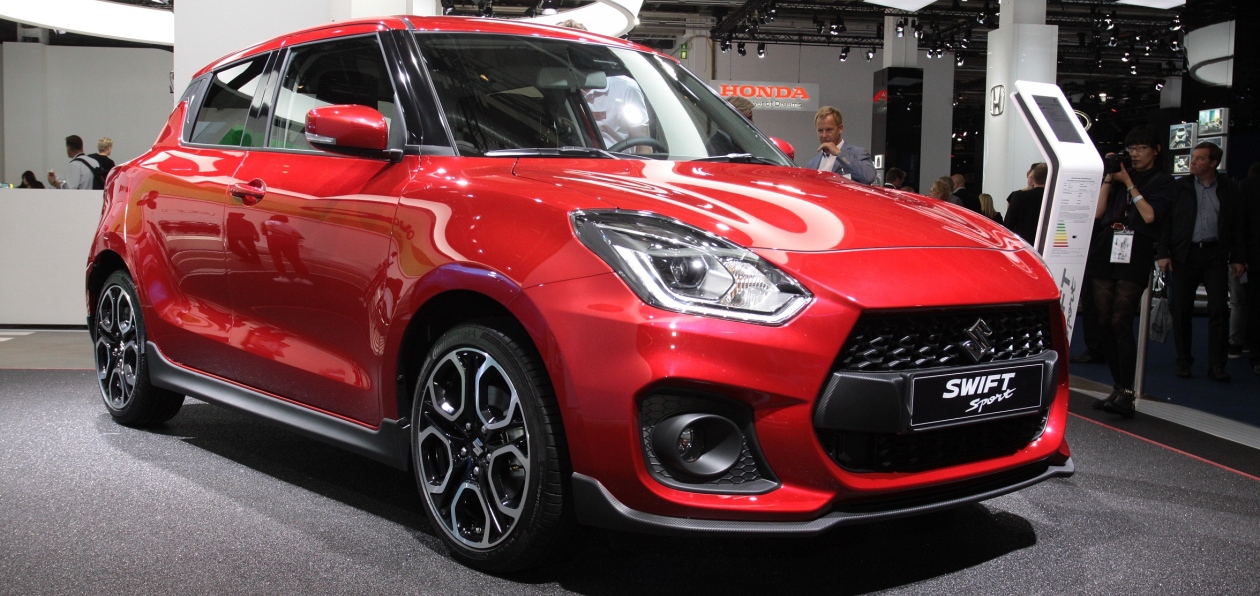 «Заряженный» Suzuki Swift получит подвеску от Tenneco