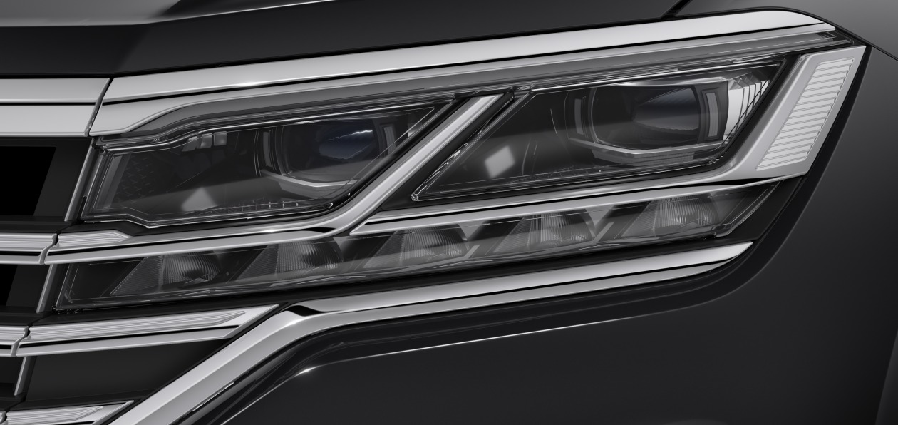 Новый Volkswagen Touareg получил фары Hella