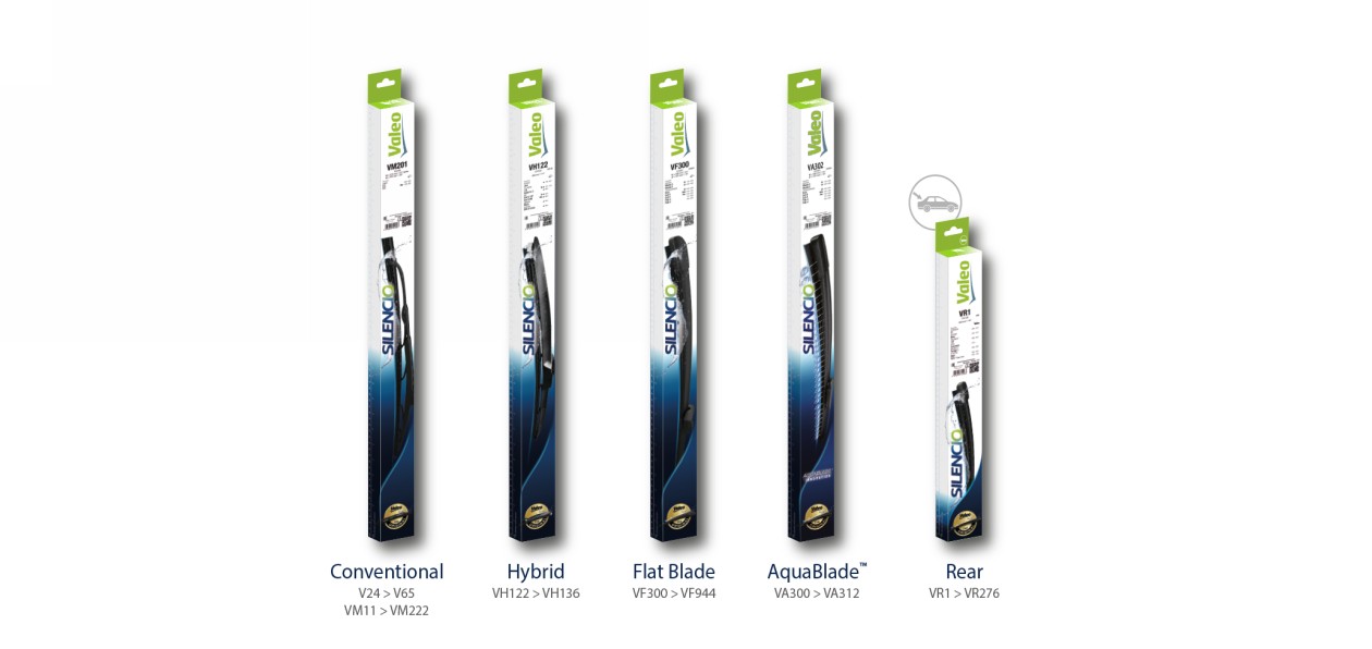 Valeo обновил линейку щеток Silencio