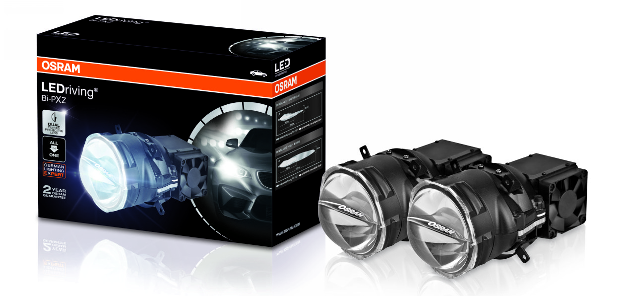 Osram выпустил светодиодную оптику для тюнинга
