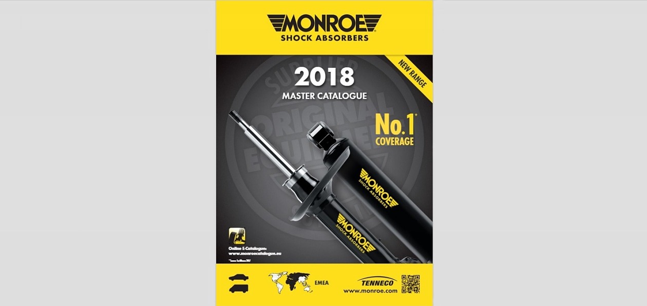 Опубликован новый каталог амортизаторов Monroe