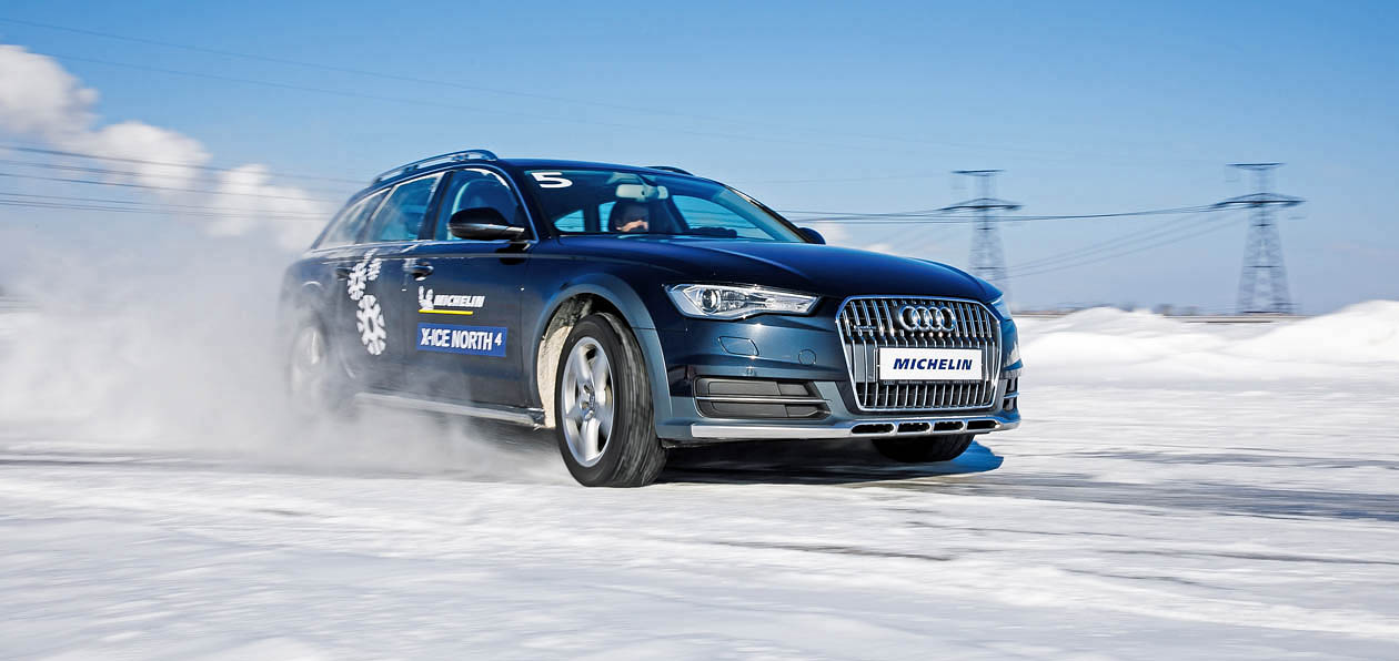 Тест новых шин Michelin X-Ice North 4: как держит рекордное количество шипов