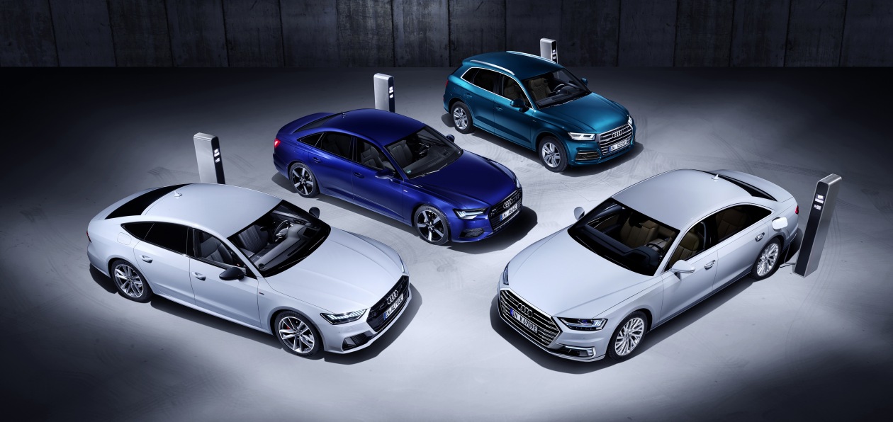 Audi оснастит ряд моделей новыми гибридными двигателями