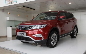 Geely Atlas получит новый двигатель