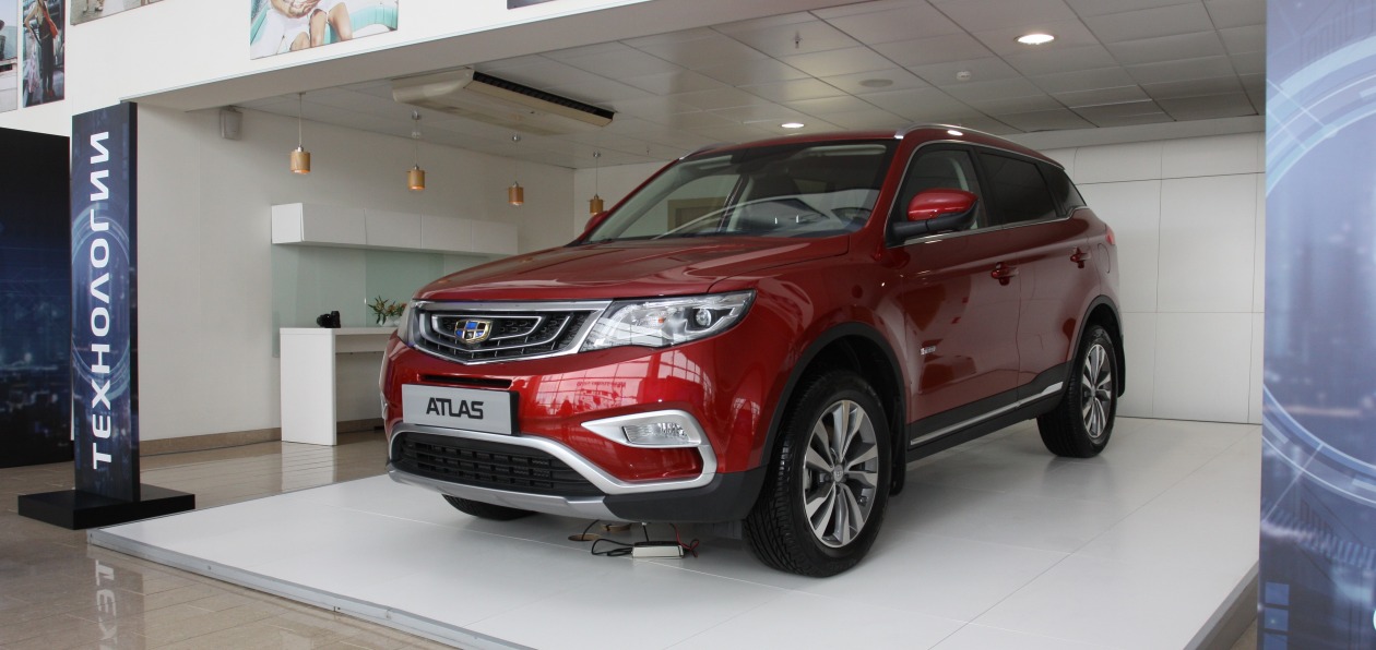 Geely Atlas получит новый двигатель