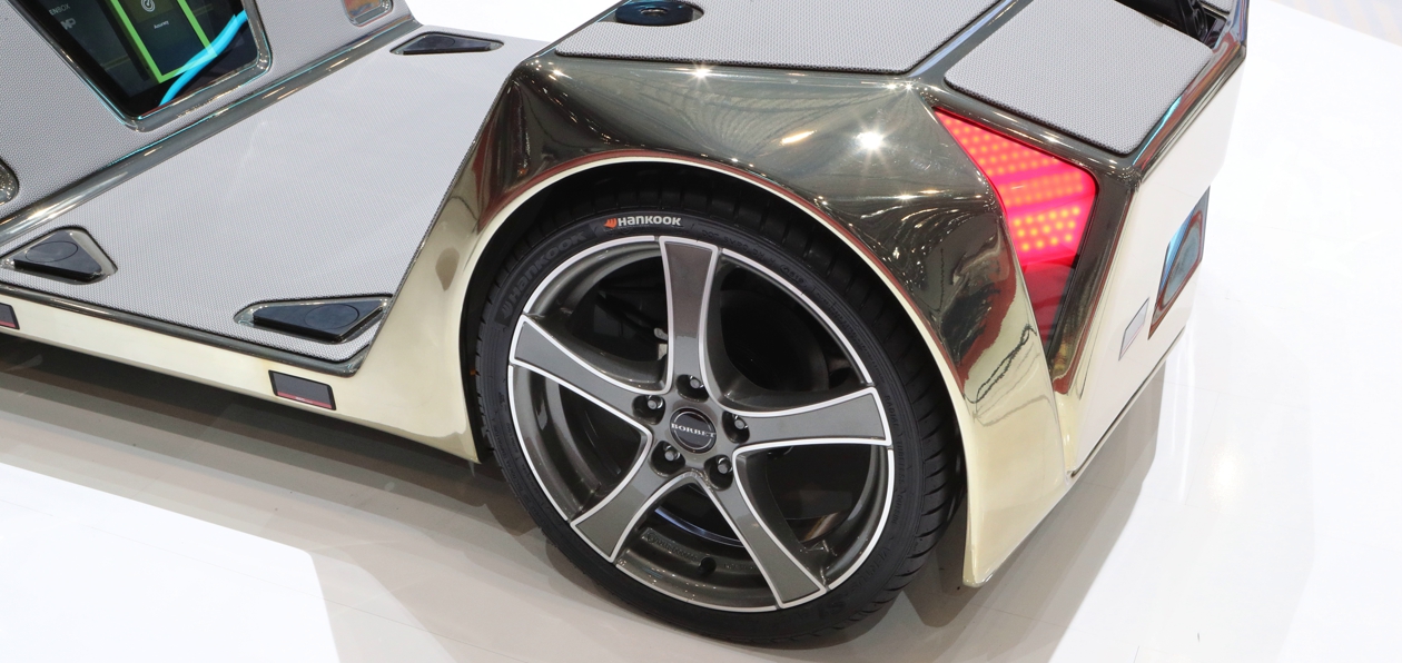 Микроавтомобили Rinspeed поедут на шинах Hankook