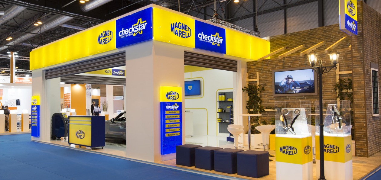 Motortec 2019: в Magneti Marelli воссоздали фирменную автомастерскую