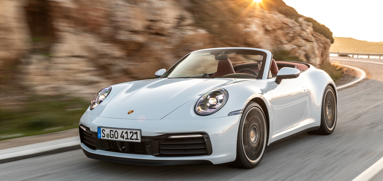 Porsche рассказал о конструкции крыши 911 Cabrio