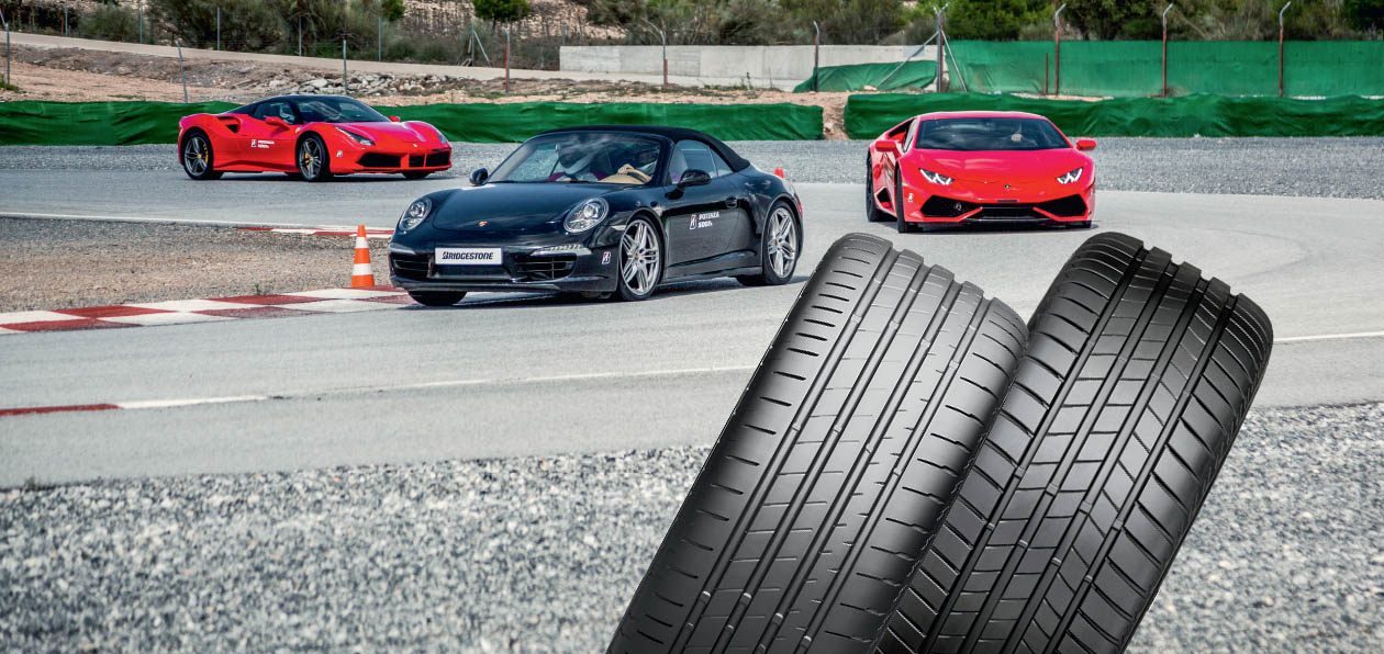 Тест шин Bridgestone Potenza S007А и Bridgestone Turanza T005: от GT до суперкаров
