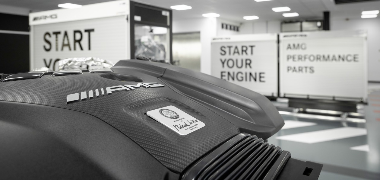 Mercedes-AMG представил турбомотор рекордной мощности
