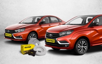 Textar выпустил тормозные колодки для Lada Vesta и XRay