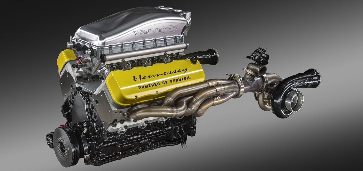 Hennessey раскрыла подробности о моторе для Venom F5