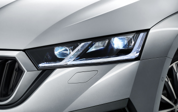 Skoda расширила линейку моделей с оптикой Matrix LED