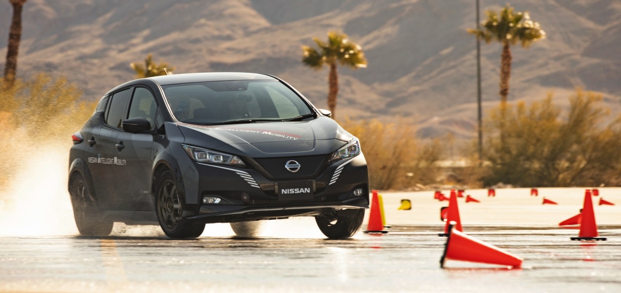 Nissan представил систему полного привода для электромобилей