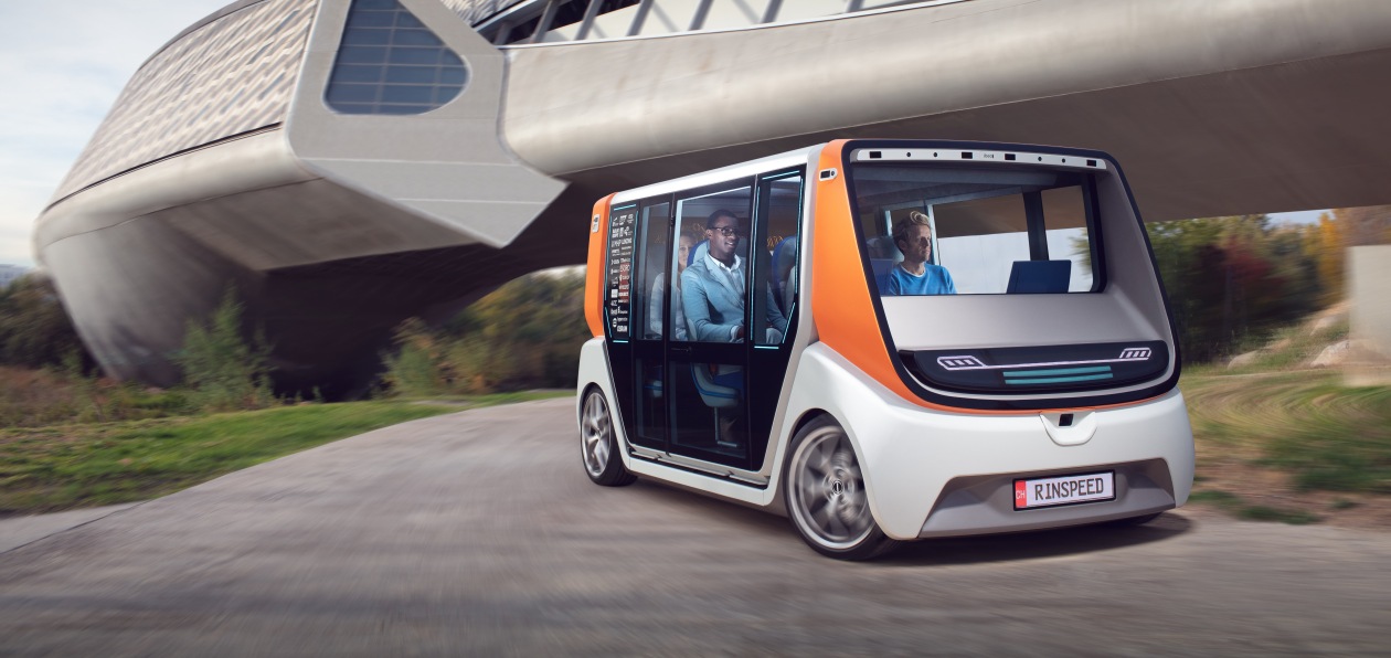 Osram оснастил концепт Rinspeed «умными» светодиодными системами