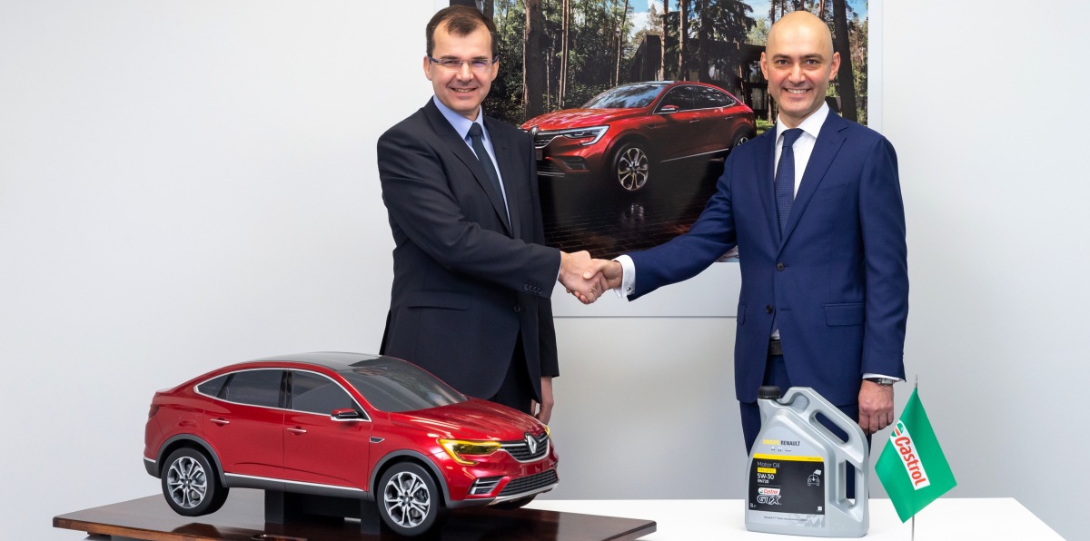 Автомобили Renault поедут на маслах Castrol