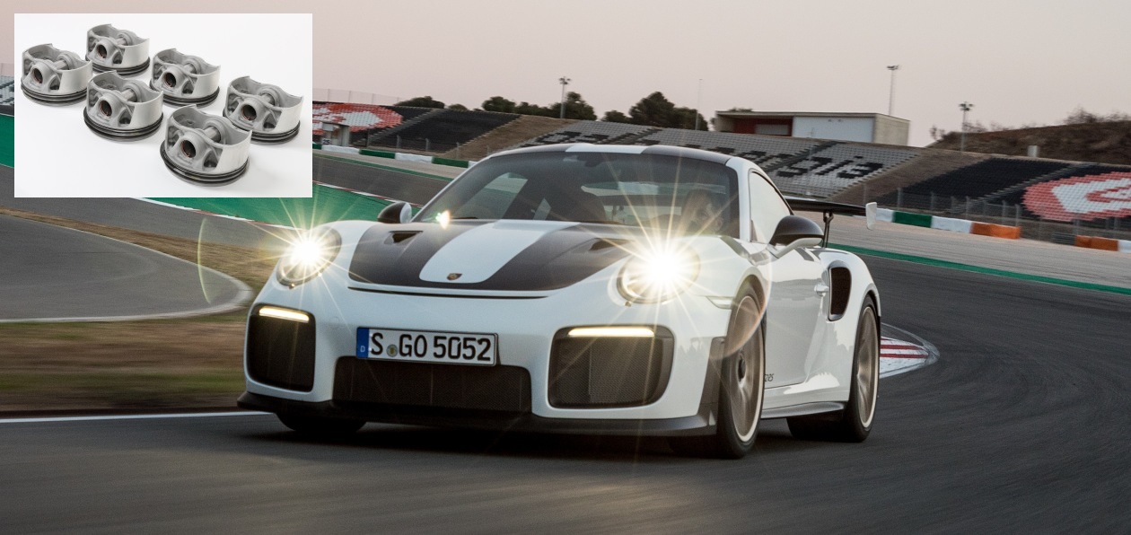 Mahle напечатала на 3D-принтере поршни для суперкара Porsche